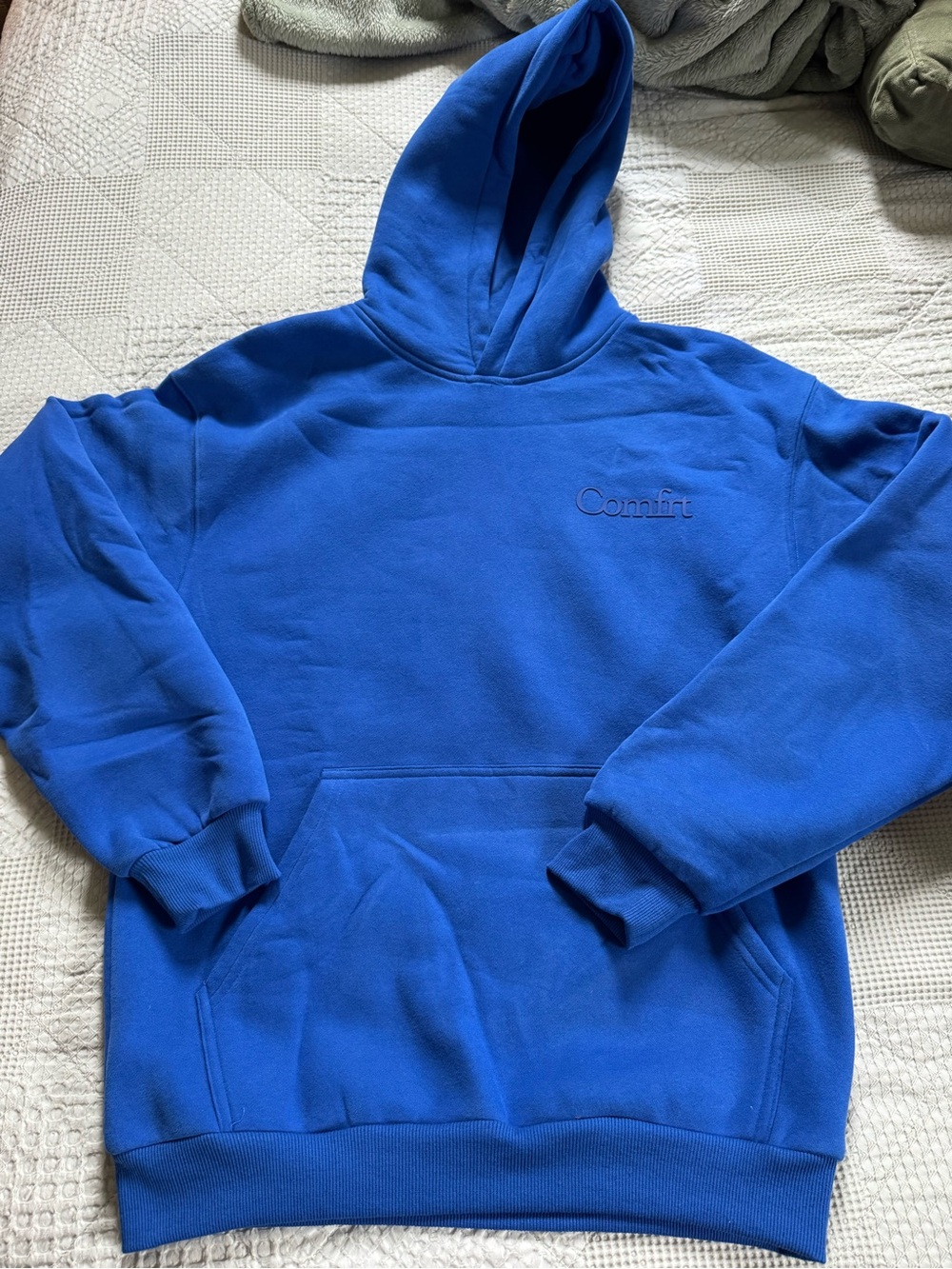 Comfiit Royal Blue Pullover Hoodie